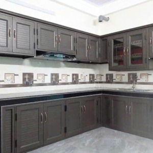 Tủ bếp nhôm kính cao cấp – Chống nước, chống mối mọt